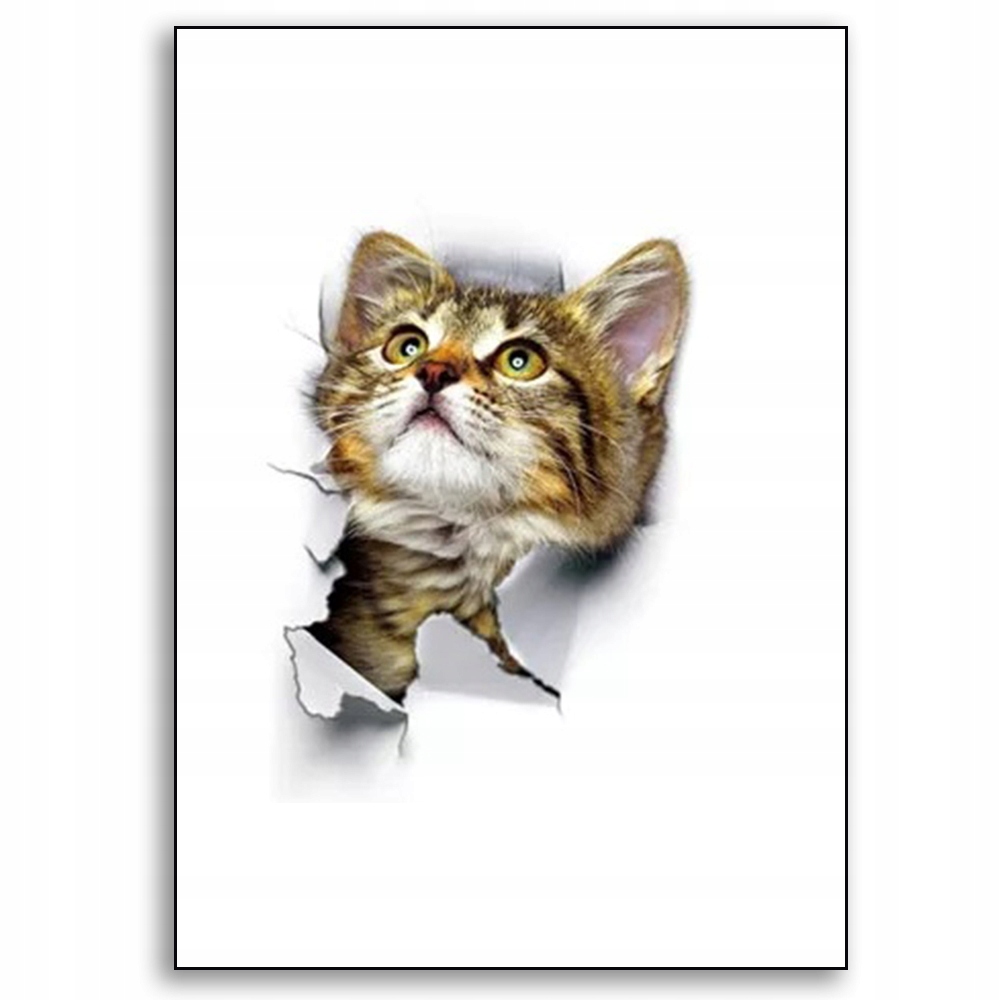 Fototapeta 3D kot kotki do kuchni łazienki rozm S 7495483255