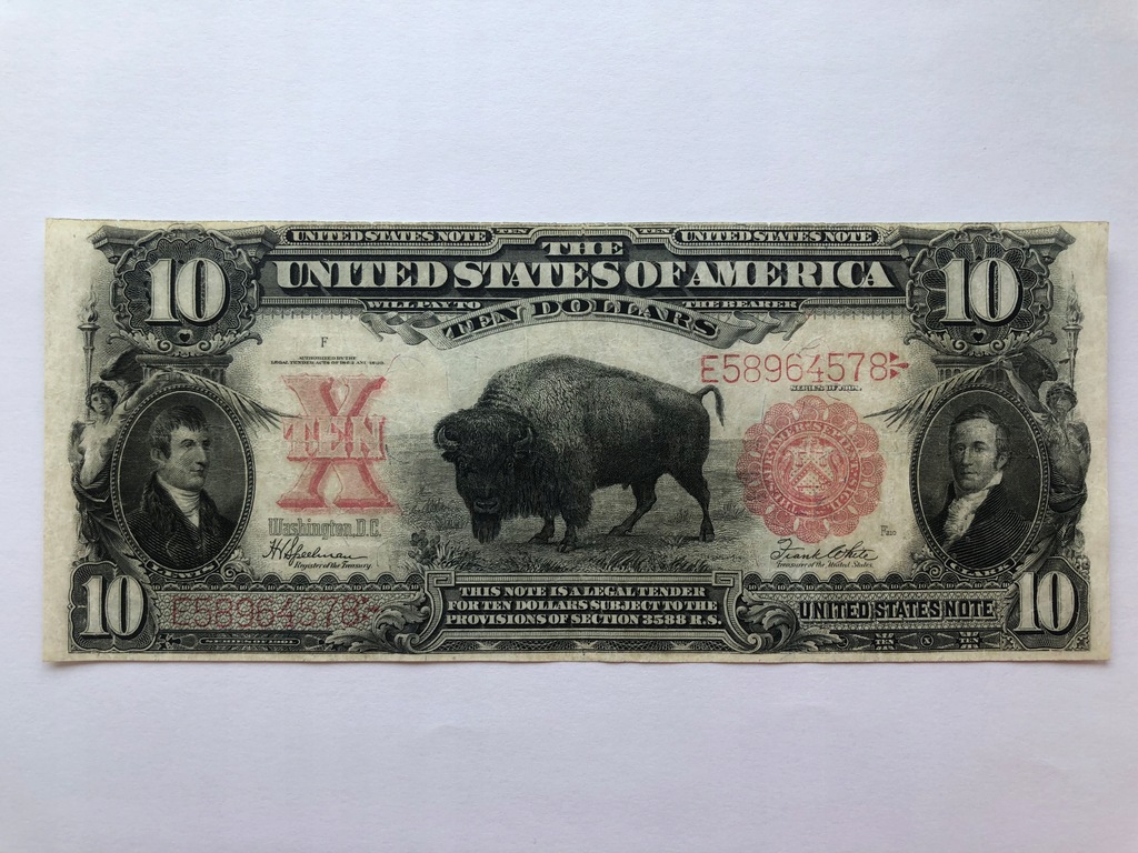 USA 10 Dolarów z 1901 roku Bardzo Rzadkie !!!