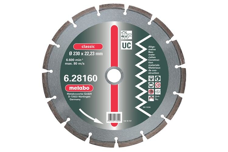 Metabo Tarcza diament. 115x2,15x22,23mm 628156000