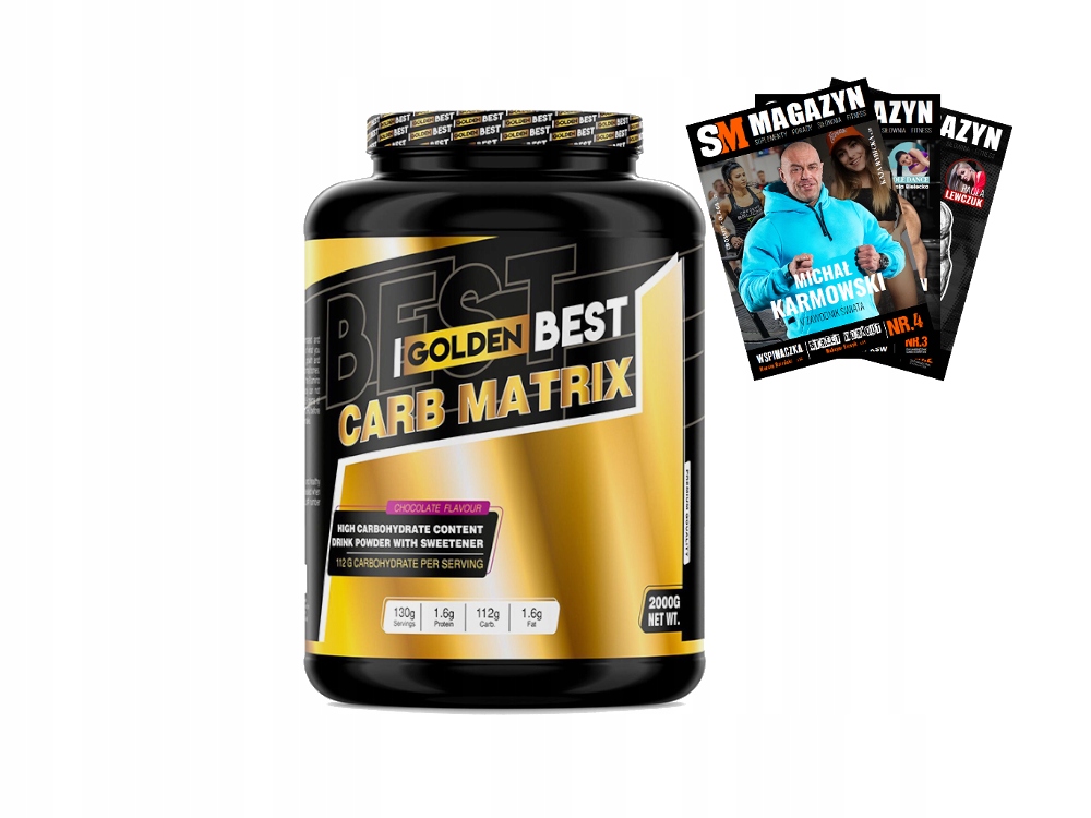 GOLDEN BEST CARB MATRIX 2000 G NA SIŁĘ REGENERACJA