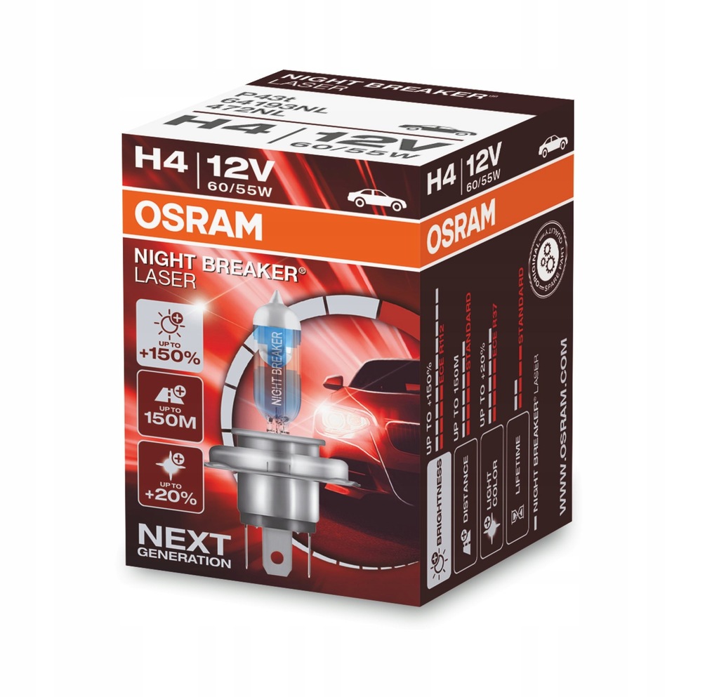 Osram H4 60 W 64193NL 1 szt.