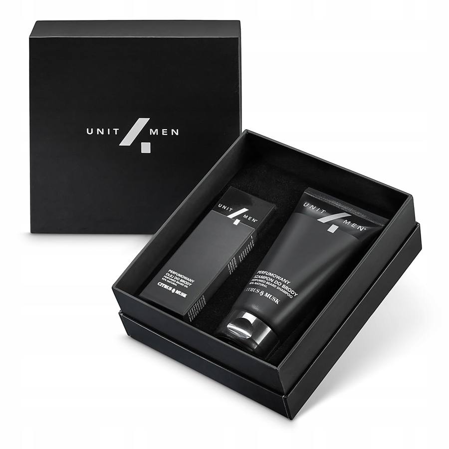 Unit4Men Zestaw barberski do brody CITRUS&MUSK