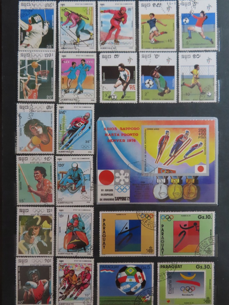 Zestaw znaczków Sport D4481