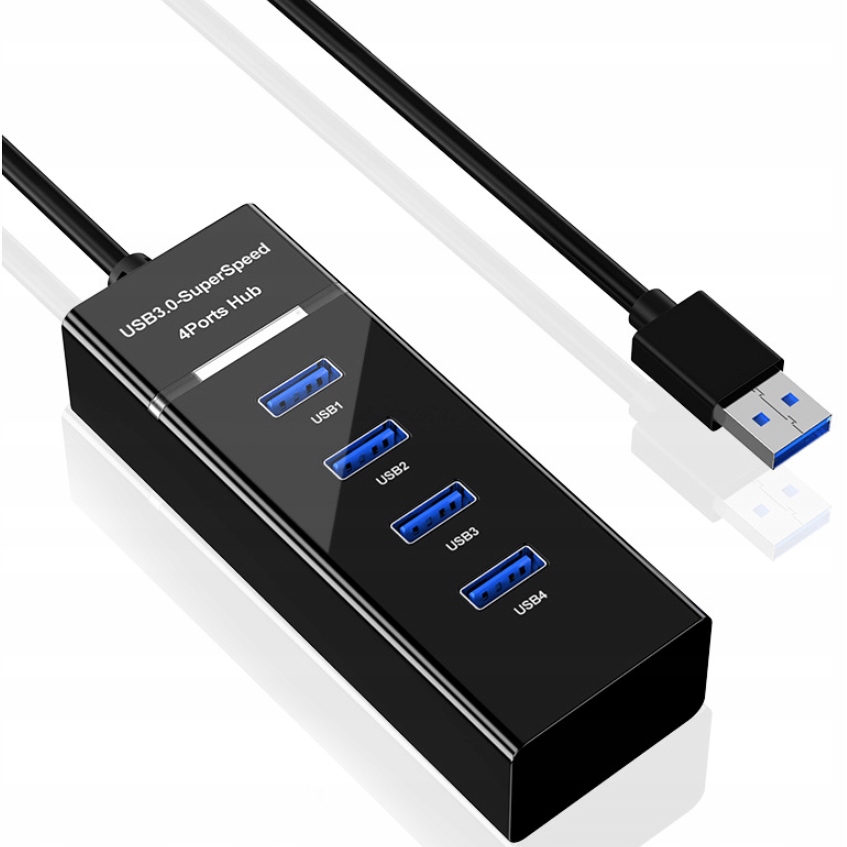 Купить USB-ХАБ-РАСПЛИТТЕР НА 4 ПОРТА USB 3.0 5 Гбит/с: отзывы, фото, характеристики в интерне-магазине Aredi.ru