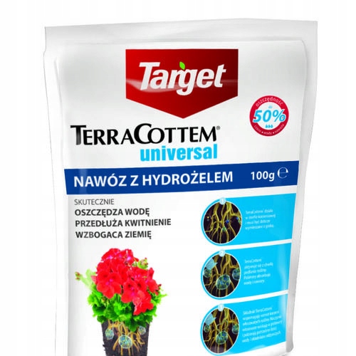 TERRACOTTEM Nawóz z Hydrożelem 100g Target