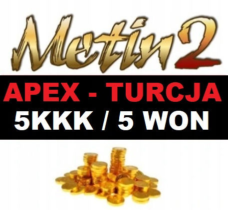 METIN2 APEX 500KK YANG 5W 5 WON 5 WONY NOWY SERWER TURCJA TR