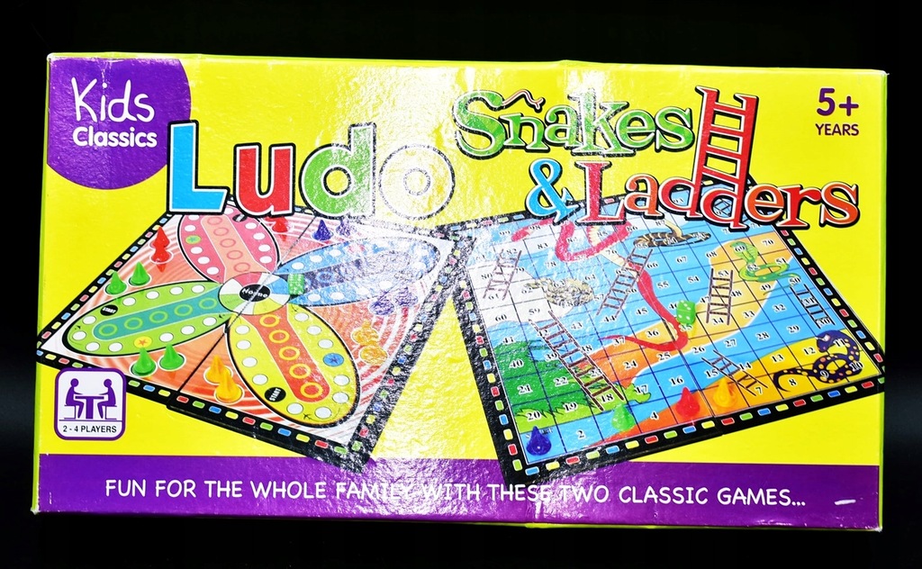 6440-77 ...LUDO SNAKES&LADDERS... a#g GRY