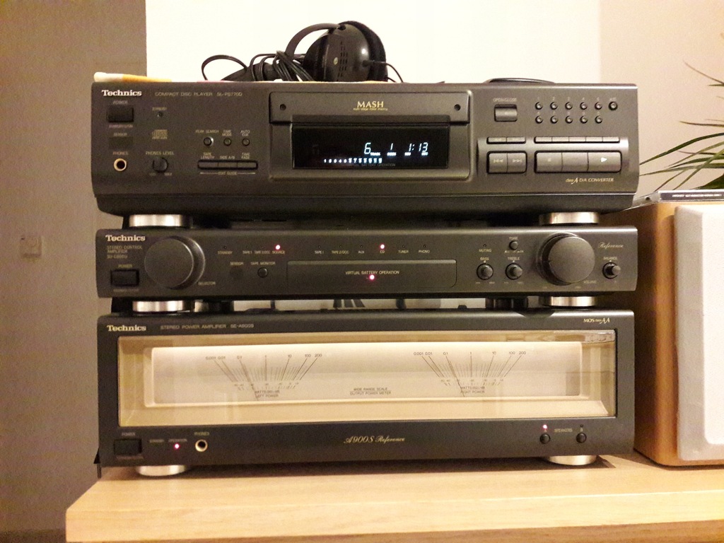 Technics wzmacniacz SE-A900S SU-C800U 1 właściciel