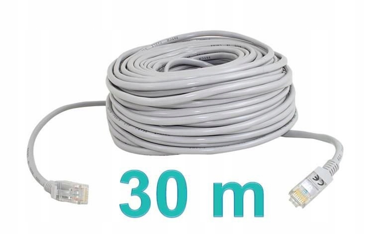 Купить ЗОЛОТОЙ RJ45 LAN ETHERNET ВИТОЙ КАБЕЛЬ 30М: отзывы, фото, характеристики в интерне-магазине Aredi.ru