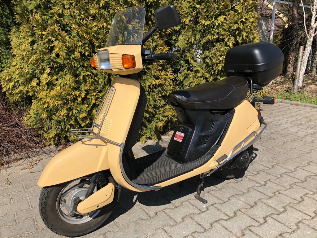 Honda Lead skuter 50 ccm Retro Oldschoolą 7515063595