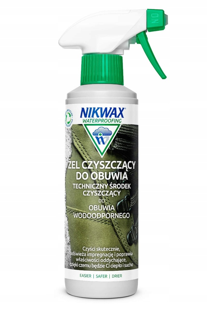 Płyn Do Czyszczenia Obuwia Nikwax Footwear Cleaning Gel Spray 300 Ml