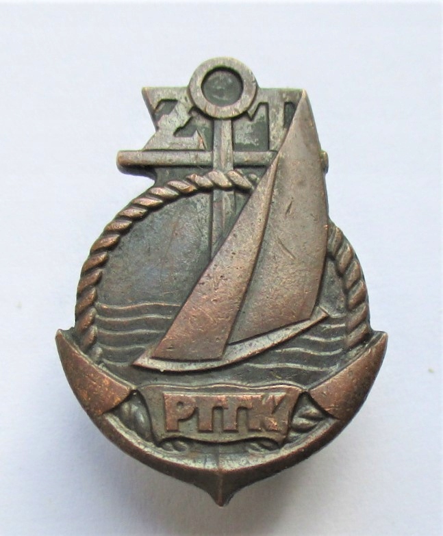 Odznaka P.T.T.K. - żeglarska