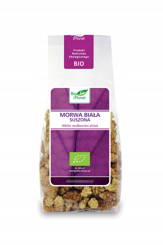 Morwa Biała Suszona BIO 100 g Bio Planet