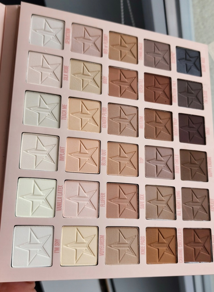 Jeffree Star - ORGY Paleta Cieni Nude Oryginał