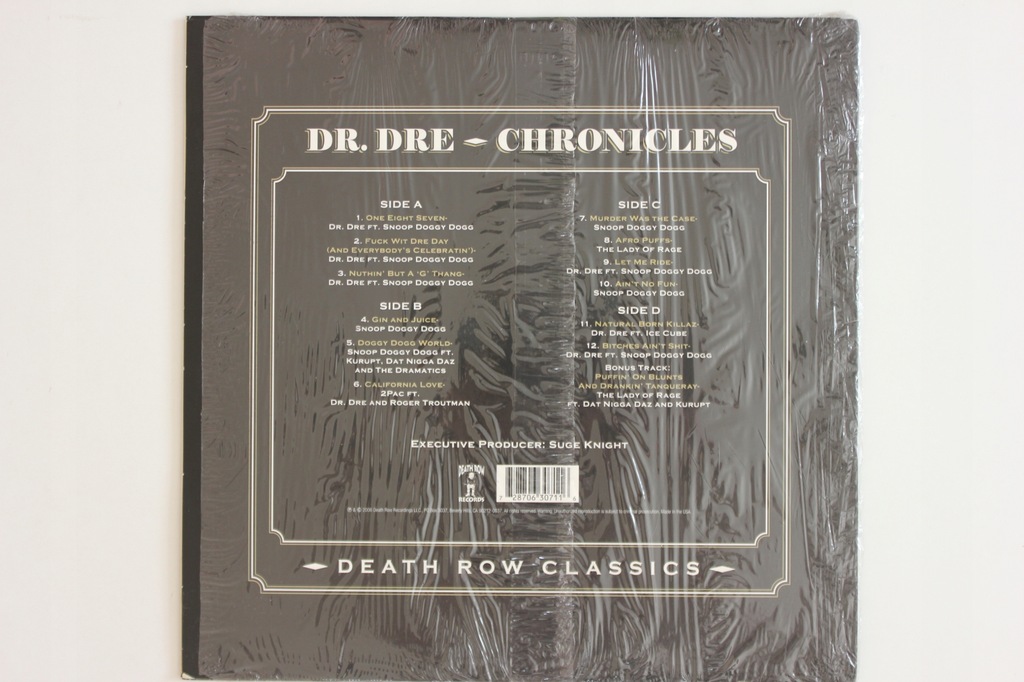 Купить ЙВР | Доктор DRE -Chronicles: Death Row Classics, 2LP: отзывы, фото, характеристики в интерне-магазине Aredi.ru