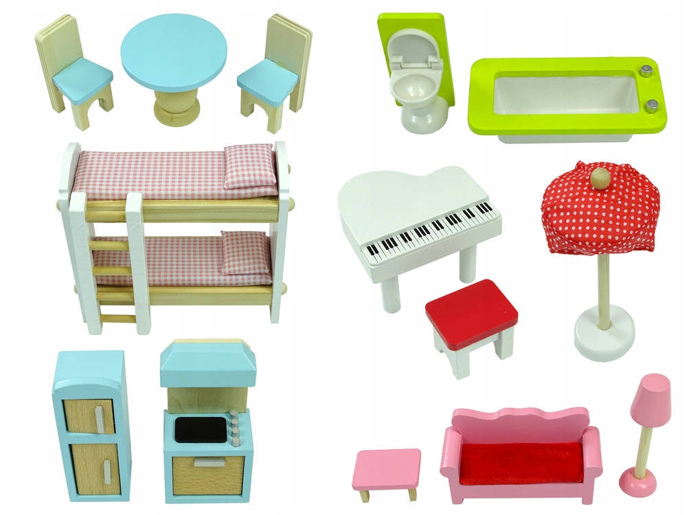 Купить БОЛЬШОЙ ДЕРЕВЯННЫЙ КУКОЛЬНЫЙ ДОМ + ОБОРУДОВАНИЕ: отзывы, фото и ...