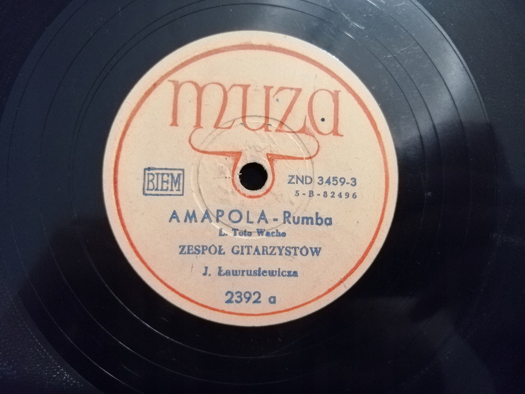 Amapola rumba/ Małe nutki Ławruszkiewicz Muza 2392