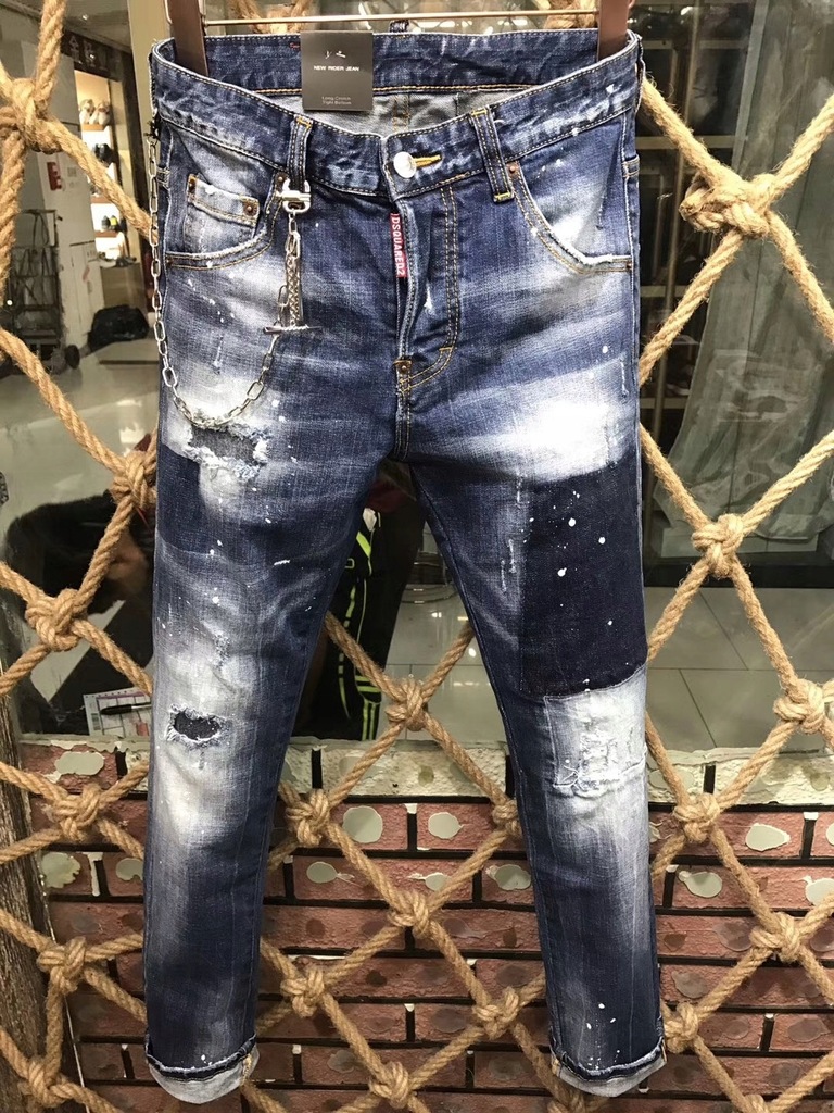 DSQUARED Spodnie jeansowe męskie R. 50 WYSYŁKA 24H