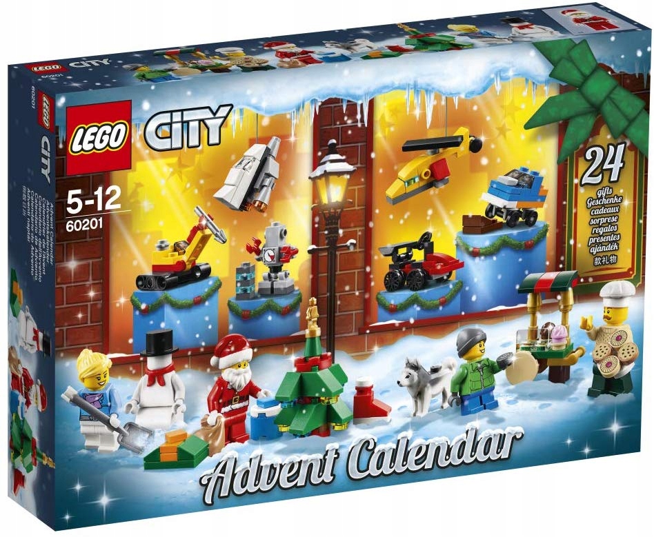 LEGO CITY Kalendarz adwentowy 60201 Klocki
