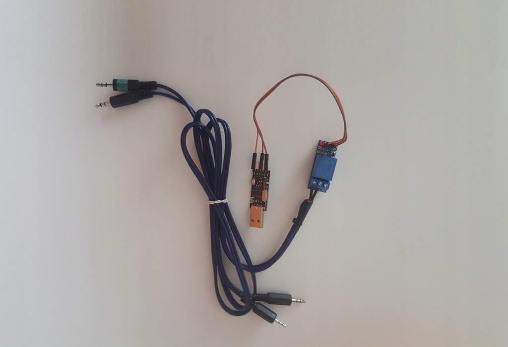 Interfejs PTT do BAOFENG USB + AUDIO