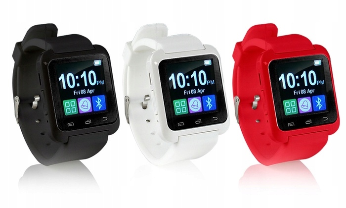 Apachie U8 Bluetooth Smartwatch zegarek biaÅy - 9040123735 - oficjalne archiwum Allegro