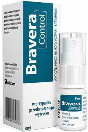 Bravera Control aerozol na skórę 8 ml