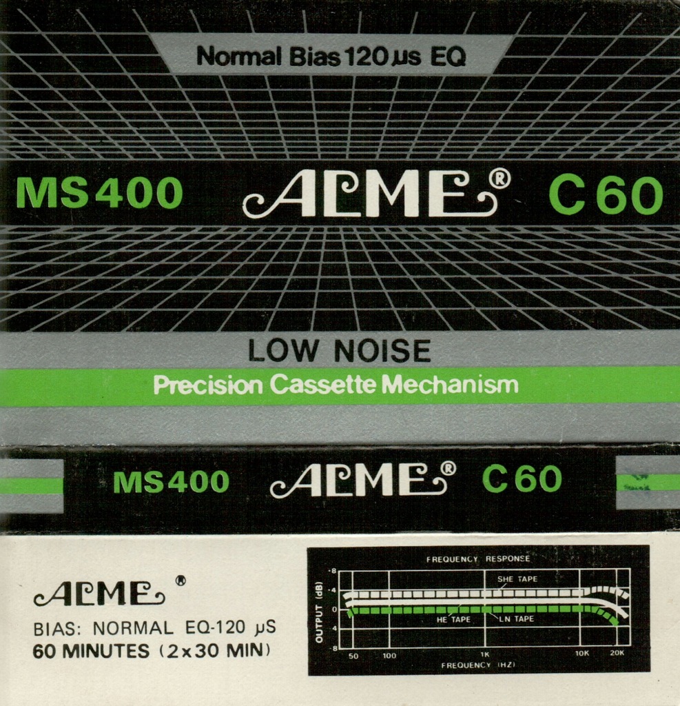 Купить Кассета, кассетная лента ALME MS 400 C60: отзывы, фото, характеристики в интерне-магазине Aredi.ru