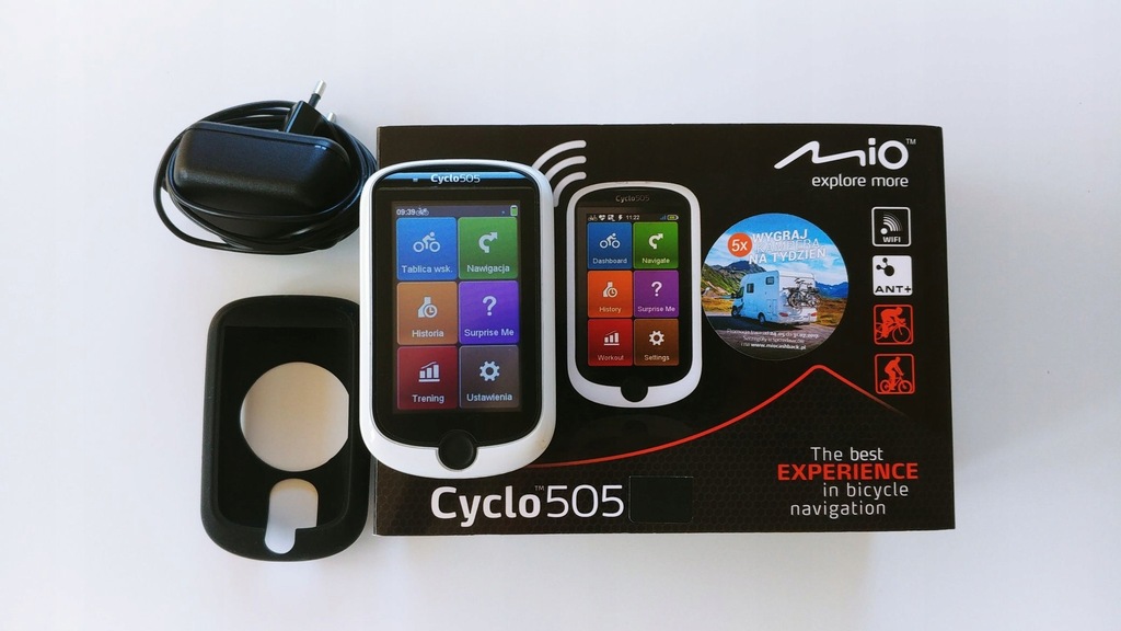 Nawigacja Mio Cyclo 505 GPS WiFi BLuetooth +gratis