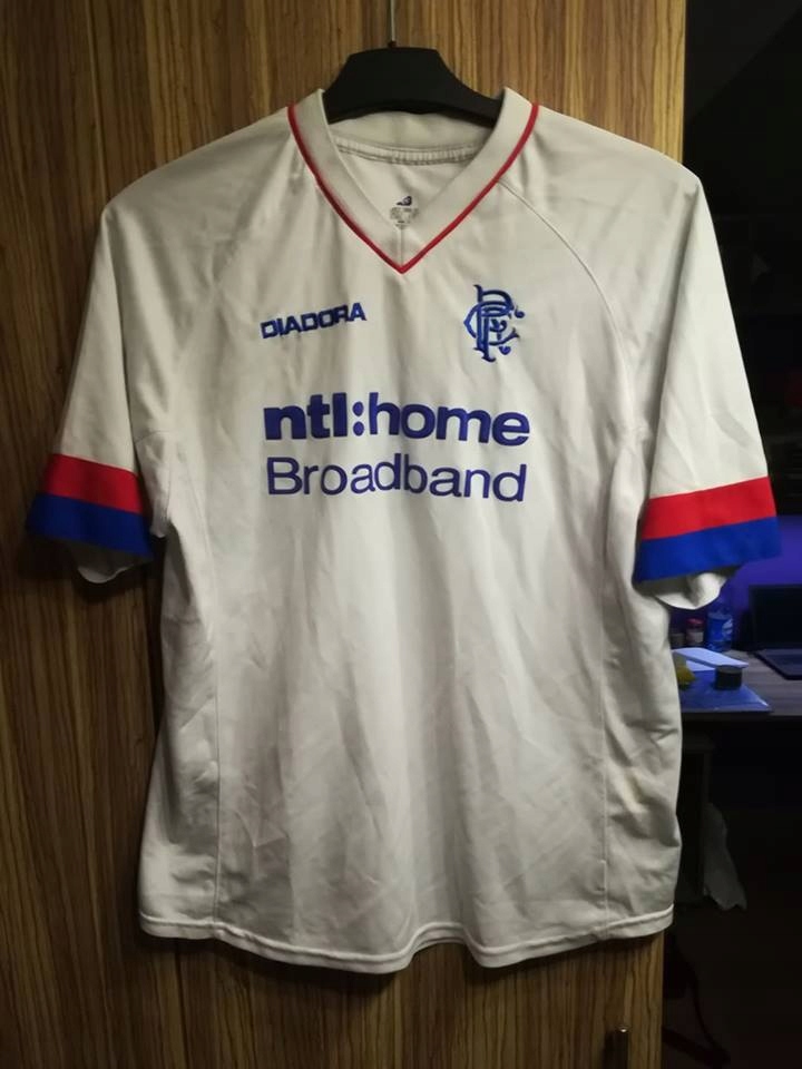 Koszulka Piłkarska Glasgow Rangers 02/03 Diadora M