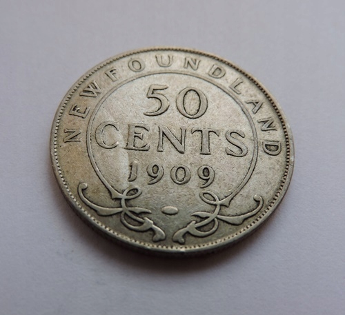 KANADA Newfounland 50 cents 1909
