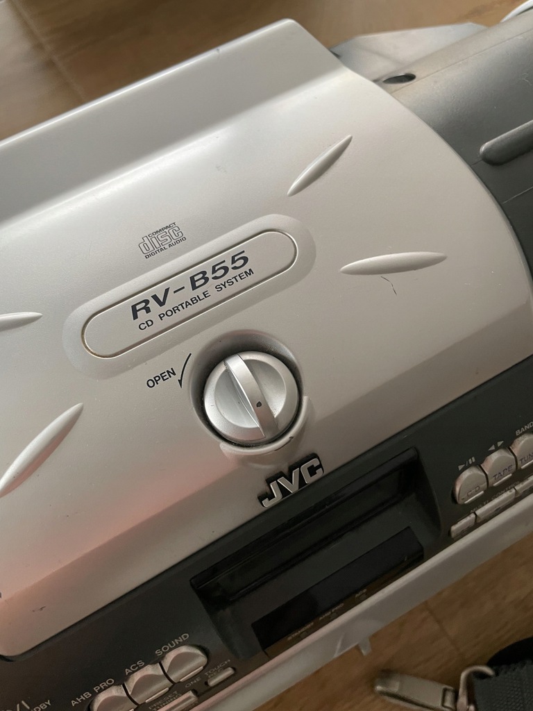 JVC RVB55 kultowy Boombox BoomBlaster 12859745572 oficjalne