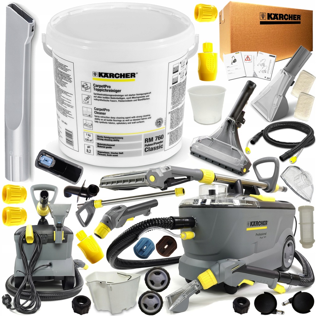 KARCHER PUZZI 10/1 ODKURZACZ PIORĄCY CLASSIC 10KG - 8875693402 ...