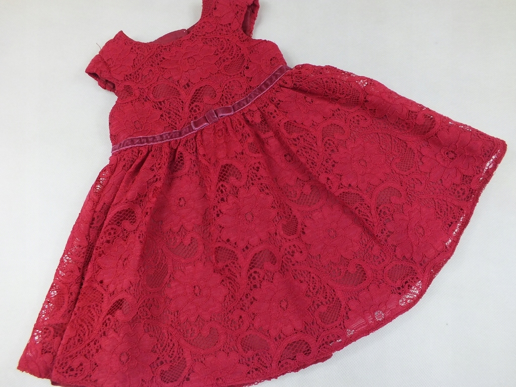 George czerwona koronkowa suknia 56-62