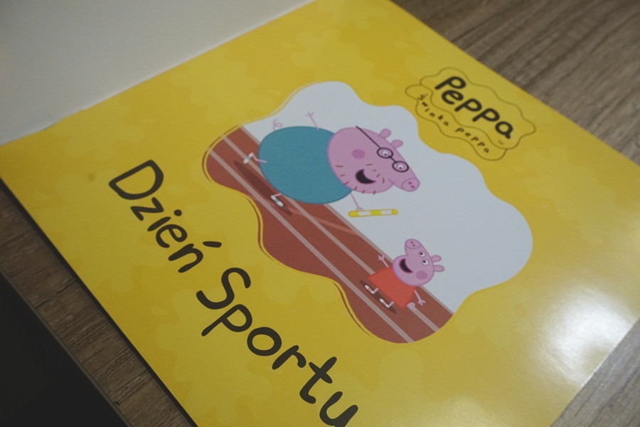 2 X PEPPA - DZIEŃ SPORTU;WYŚCIGÓWKA GEORGE'A