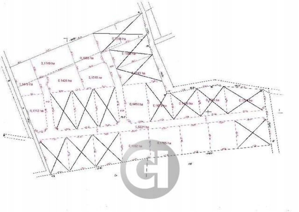 Działka Lubiszyn, gorzowski, 1350,00 m²