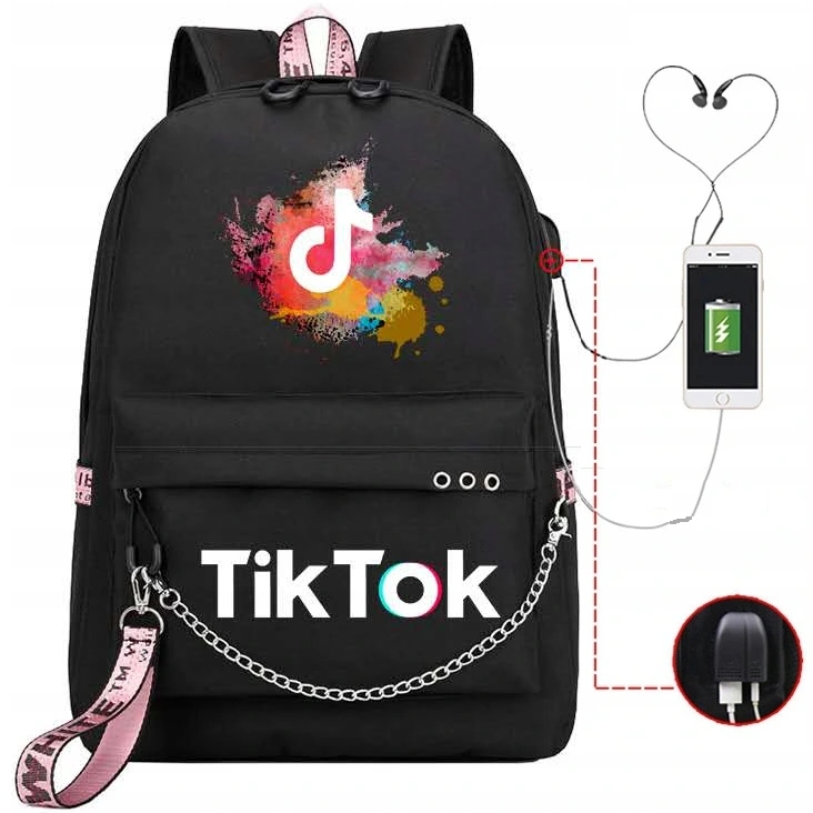 Купить РЮКЗАК TIK TOK GALAXY COLOURS PATTERNS БОЛЬШОЙ A4 USB: отзывы ...