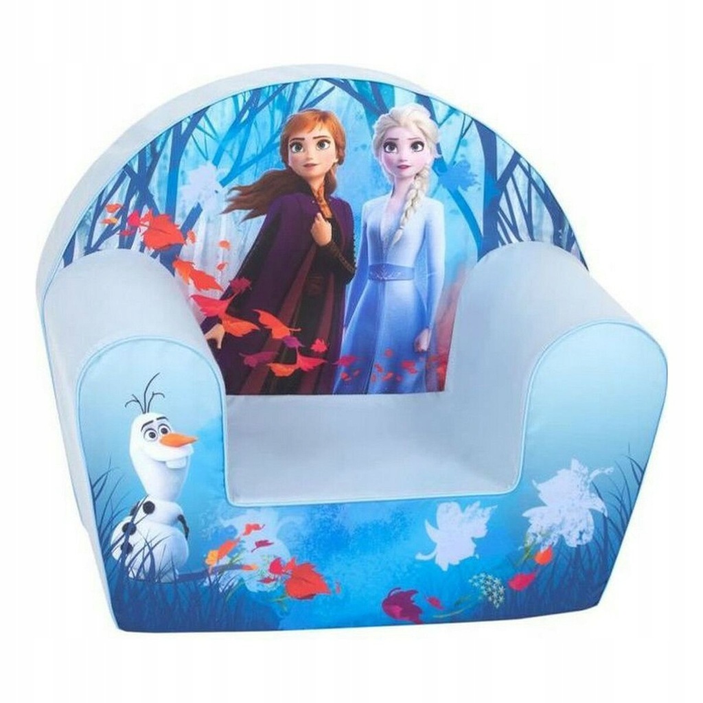 Sofa Disney Frozen 2 Dziecięcy Niebieski
