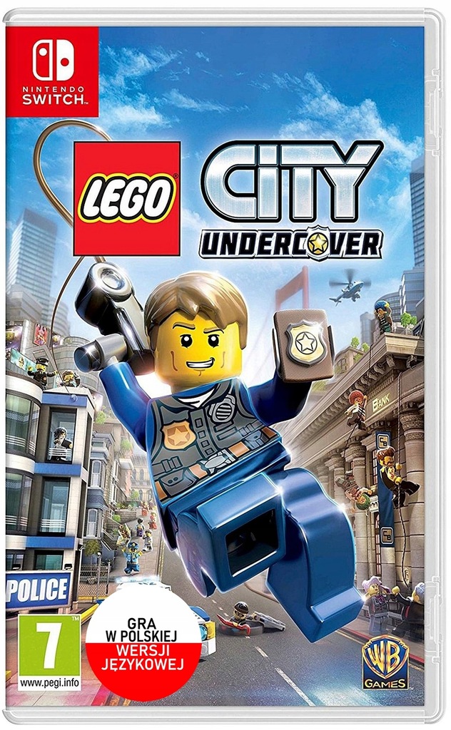 LEGO City Undercover Tajny Agent Switch PL