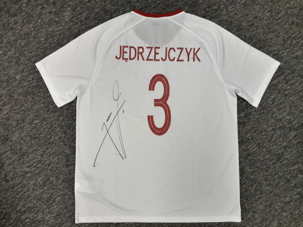 Jędrzejczyk - koszulka (POL) z autografem