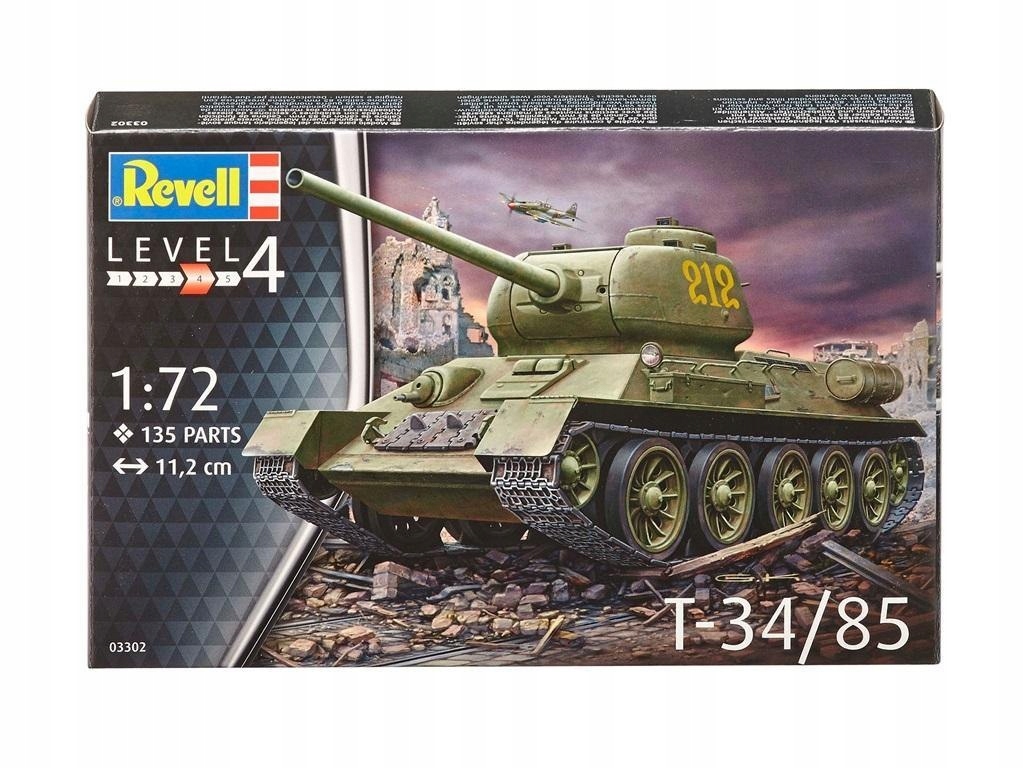 Pojazd 1:72 T-34/85 Revell