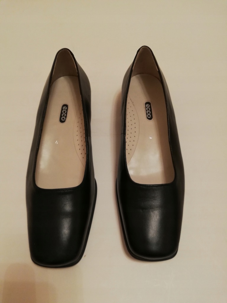ECCO czarne NOWE buty damskie SKÓRZANE roz 37(4)