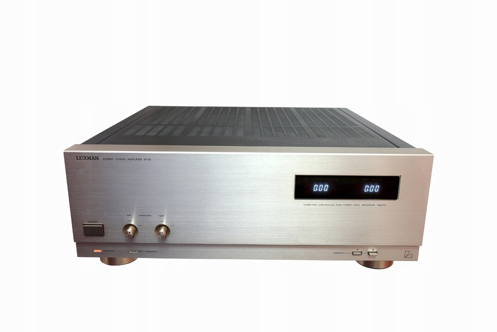 Luxman M 03 stereofoniczny wzmacniacz mocy