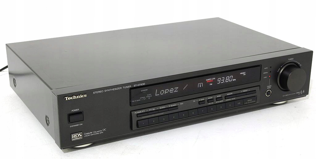 TECHNICS ST-GT630 TOPOWY TUNER RADIOWY RDS