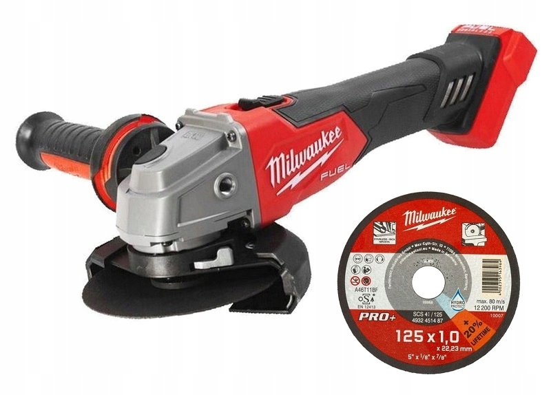 Milwaukee M18 FSAG125X-0 SZLIF KĄTOWA 18V 125mm