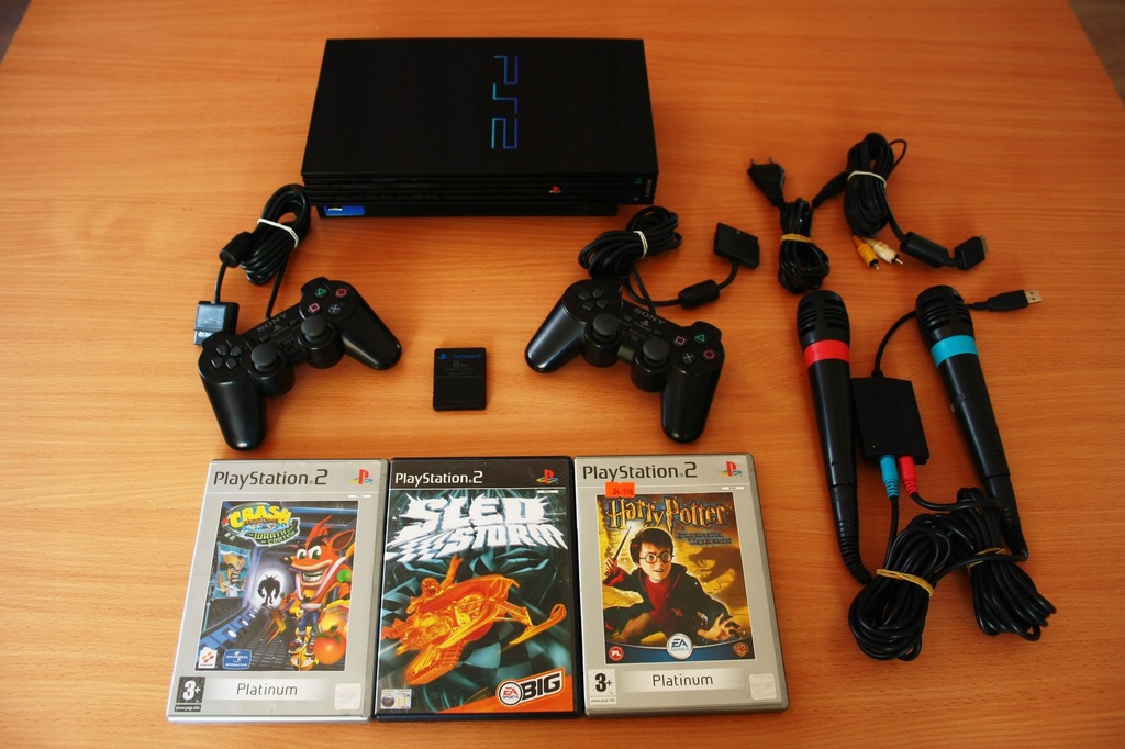 Playstation 2 FAT FREE MCBOOT przerobiona komplet