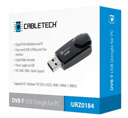 Купить ТВ-тюнер USB DVB-T MPEG-4 HD KABLETECH PC URZ0184: отзывы, фото, характеристики в интерне-магазине Aredi.ru