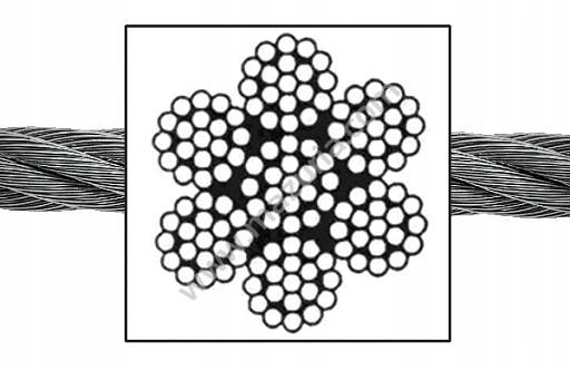 LINA STALOWA 7X19 3.0 MM NIERDZEWNA