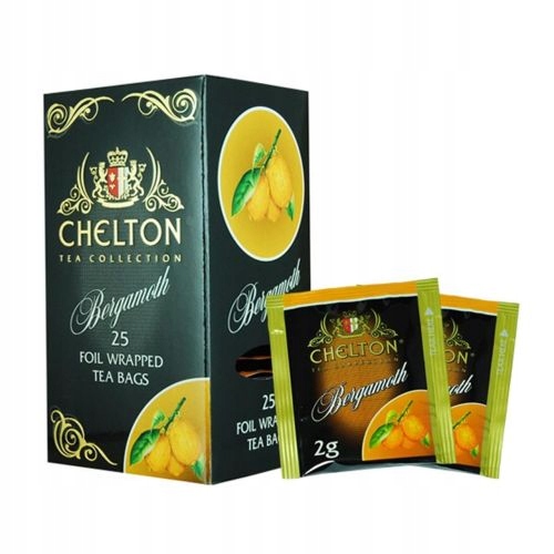 Chelton bergamoth herbata z bergamotką 25 szt. 50g