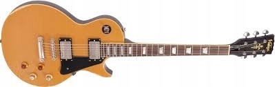 Vintage V100MRJBM Distressed Gold Top Gitara elek.
