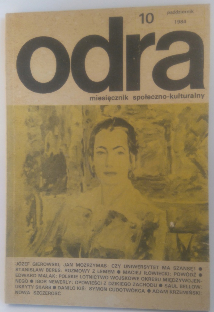 ODRA miesięcznik 10 październik 1984